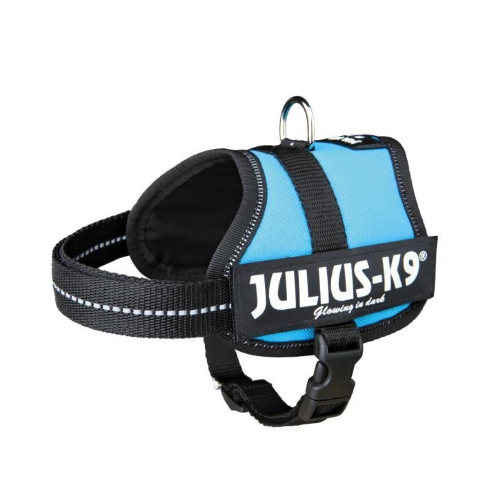 Trixie Julius-K9 - Harnais pour chien Mini Mixte - Bleu - S