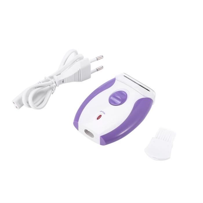 VGEBY Épilateur pour femme KEMEI Femmes Rechargeable Épilation Lady Électrique Corps Épilateur Jambe Bras Rasage Machine
