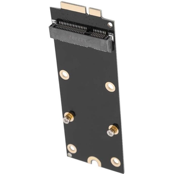 VINGVO carte adaptateur SSD mSATA Carte adaptateur mSATA SSD vers SATA pour MacBook Pro 2012 MC976 A1425 A1398