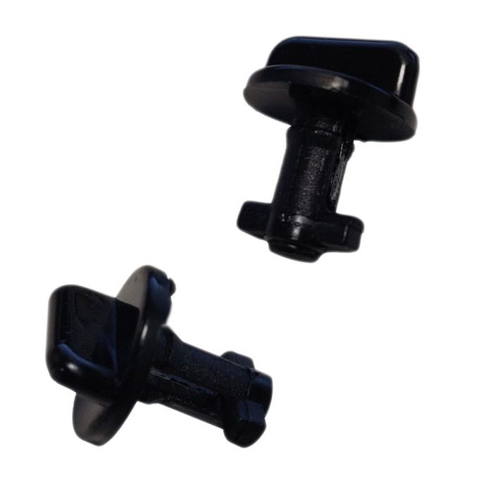 Lot de 2 vis de fixation du support filtre charbon pour Hotte WHIRLPOO