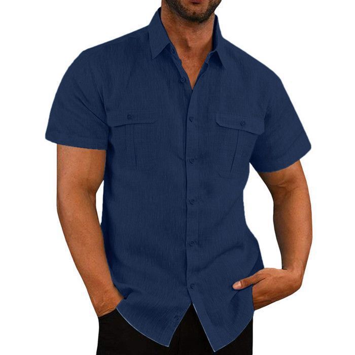 Chemises Superdry Slim Taille XL - Bleu Marine - NEUVES Avec étiquettes