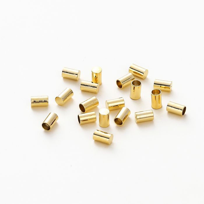 100 Pezzi Pinze A Pizzico In Ottone Placcato Oro 14K – Fermagli Per Ciondoli E Perle, Connettori Per Gioielli Fai Da Te, Beebeecraft