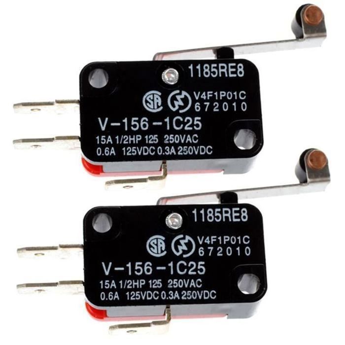 4 Interrupteurs à Levier PENGY - 3 Pins, Momentané NO/NC - Pour Projets Électroniques
