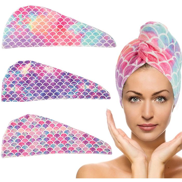 Lot de 3 Serviette Microfibre