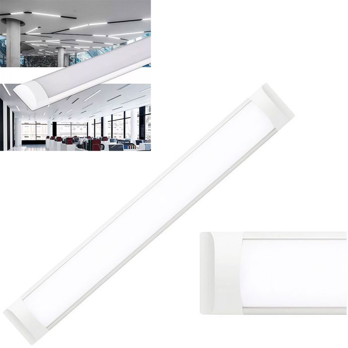 Panneau Lumineux En Saillie Led Toolight Rsl009-18N Lampe De Plafond Monté En Surface Led Blanc 60 X 75 X 2 5 Cm