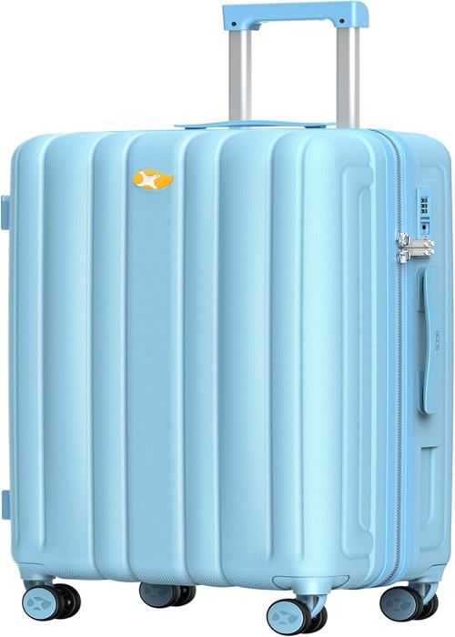 Titan Valise rigide / Trolley / Valise de voyage - Litron - 69 cm (large) - Blauw