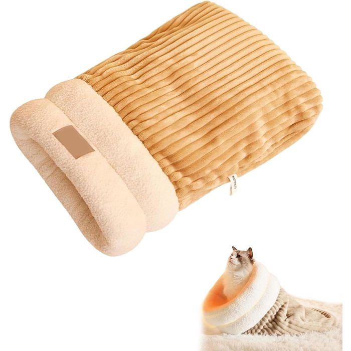 Lot De 2 Lits/Nids Pour Cochon D'Inde, Hamster - Maison D'Hiver Semi-Fermée, 19 X 19 Cm, Doux Et Chaleureux