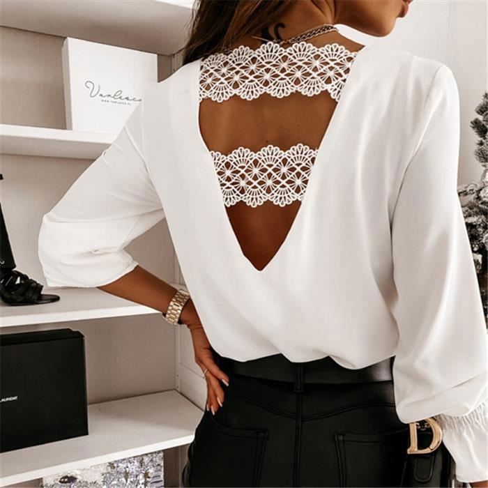 Haut Femme En Dentelle Modèle TL 307 - Occasion En Très Bon état - Idéal Pour Les Soirées