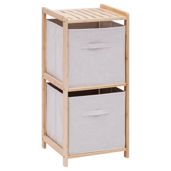 Etagère 2 niveaux Tidy Box bois clair - 5 five simply smart