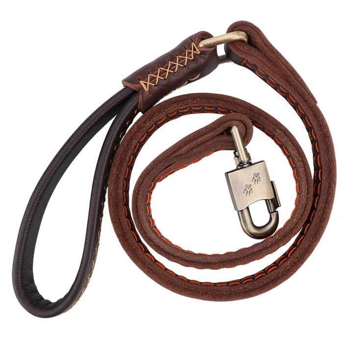 Comparer les prix de Double Layer Thicken Widen Pet Dog Leash Rope for Medium and Large Dogs
