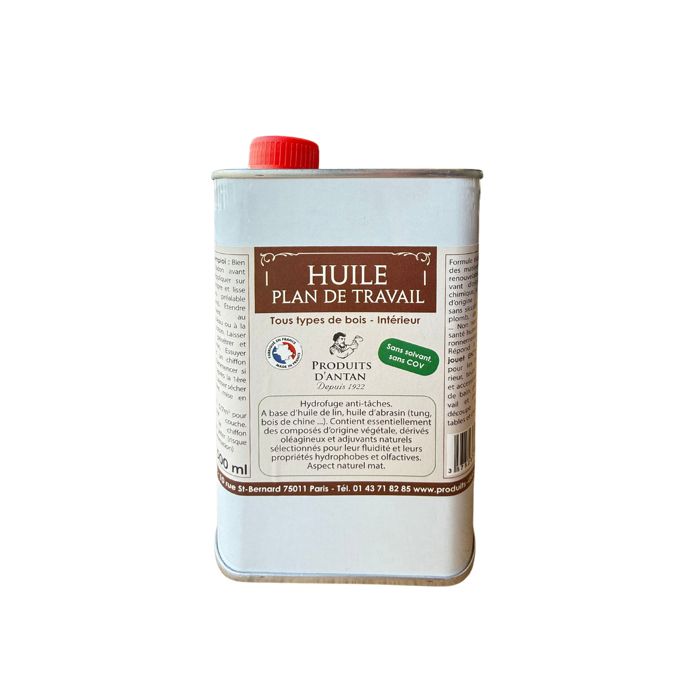 Huile Pour Plan De Travail En Bois 250 Ml Huile Pour Plan De Travail En Bois 250 Ml - Produits Dantan