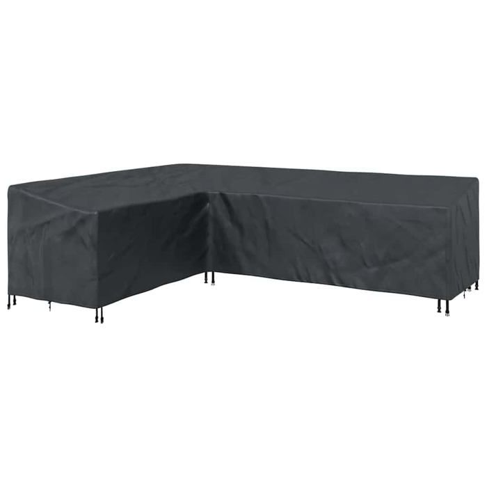 vidaXL Housse de meubles d'extérieur 286 x 222 x 80 cm Tissu - vue 4