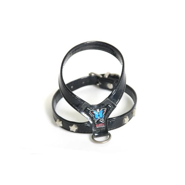 Harnais pour chien Martin Sellier Etoile - noir - Noir - 35 cm