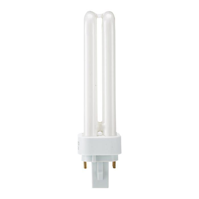 Ampoule Fluorescente Cpe Lampe 4 Broches 18 Watts G24q2 Lot de Tubes Fluorescents CFL Éconie dÉnergie Longue Durée TUBE LUMINEUX