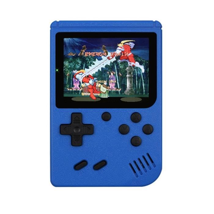 Console Portable Rétro 2000 Jeux En 1 - écran Couleur, Compatible Cartouches Game Boy - Neuf Sous Blister, Parfaite Pour Nostalgie Ou Cadeau Enfant