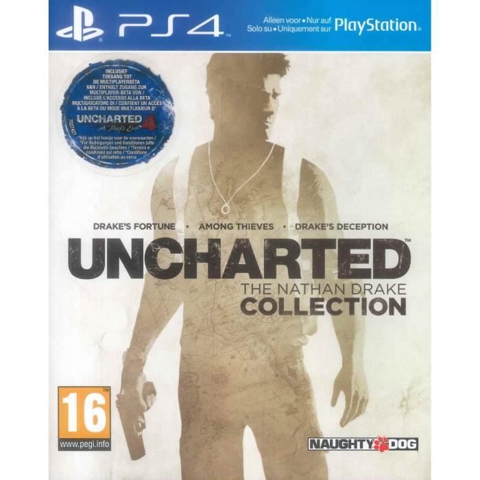 Jeu D'Action - Uncharted : The Nathan Drake Collection - PS4 - Standard - 16+