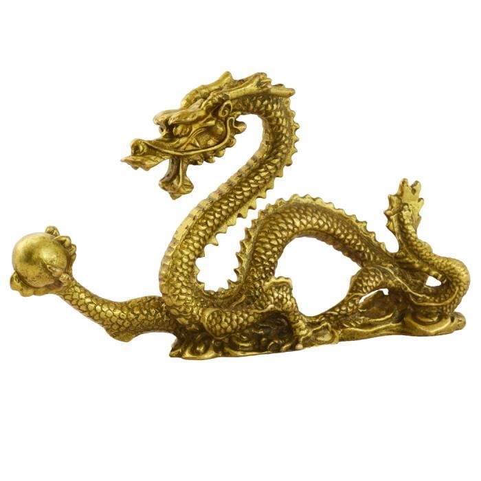 Objets décoratifs,pièces porte-bonheur Feng Shui,1 pièce,perles de dragon  chinois,pièce de monnaie de bon augure[F292577444] - Cdiscount Maison