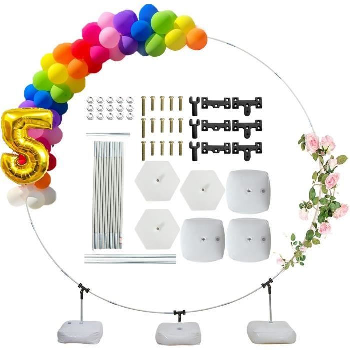 Arche De Mariage En Cercle Rond Grand Support D'Arche De Ballon