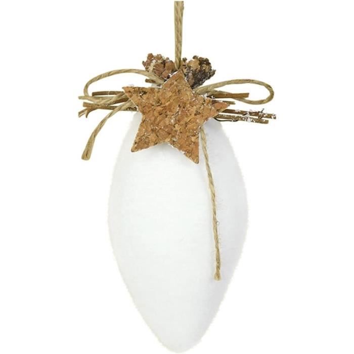 27 Décorations Noël En Bois - 9 Formes Différentes (Renne, Père Noël, Etc.) - DIY à Peindre - Pour Sapin Et Maison