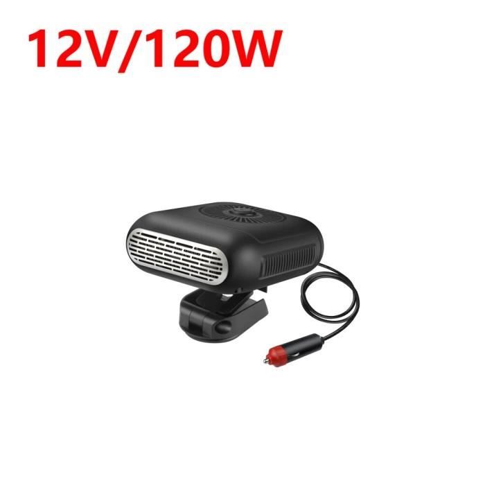 Tiardey Universal Portable Car Heater Fan 150W 12V Anti-Fog Pluggable 2 In 1 Heating Cooling Tumble Dryer Auto 360 Degree Rotation Heating Fan