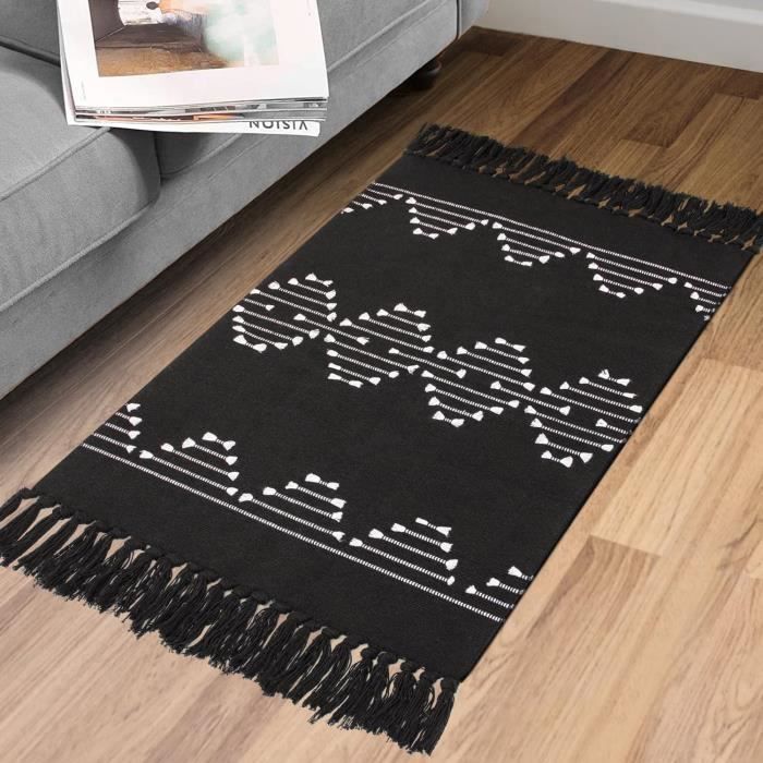 Tapis Salon 120x160 Cm Rectangulaire GUZELLE B Multicolore Chambre Adapté Au Chauffage Par Le Sol