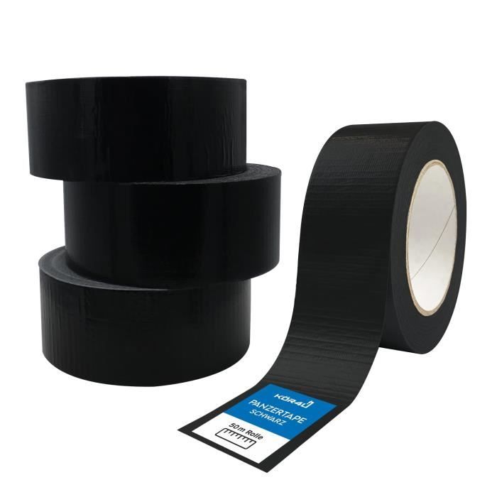 Lot De 4 Rubans Adhésifs Renforcés Kraft - 2,75 X 450 Pieds - Pour Cartons, Déménagement - Haute Résistance