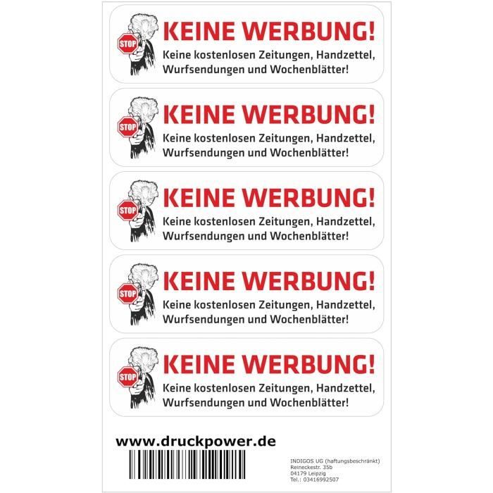 Étiquette Pour Boîte Aux Lettres - Meilleure Qualité