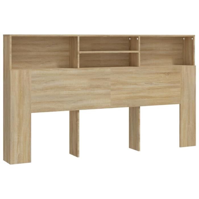 Armoire de tête de lit chêne sonoma 180x19x1035 cm104 [cm]