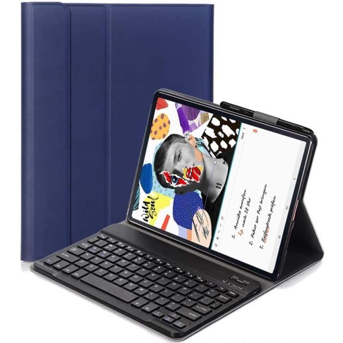 Clavier pour Lenovo Tab p11 2nd gen 11.5 Pouces,Coque Clavier AZERTY