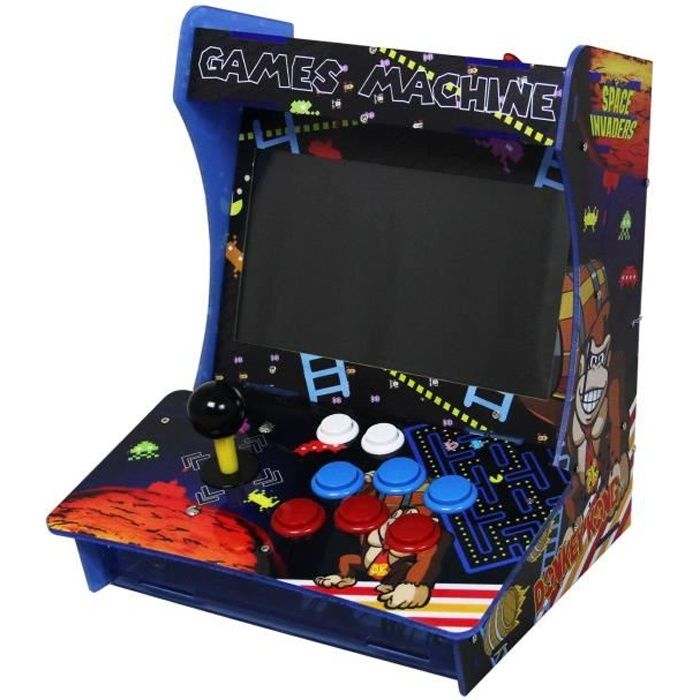 Machine dArcade à Jeux Rétro pour Table Bar Assemblée Pandora 5S 1299 Jeux Classiques Pac Man