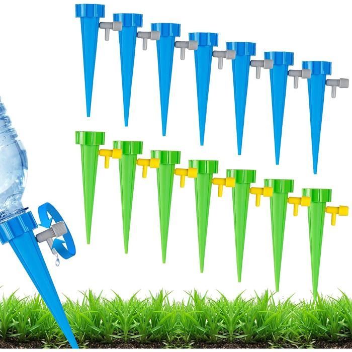 Kit D'irrigation Goutte à Goutte 24 Pièces - Arrosage Automatique Réglable Pour Plantes Intérieur/extérieur