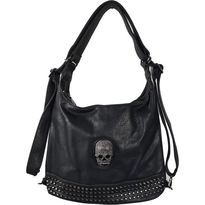 Einkaufszauber Sac a dos a main tete de mort 3D AS Cdiscount