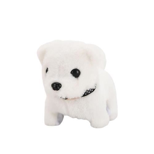 Chien blanc peluche store