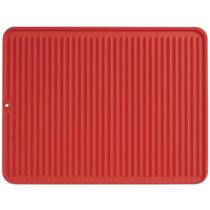 Tapis Égouttoir Silicone 70x5cm - Antidérapant, Drainage Pour Évier, Planche à Découper, Éponges