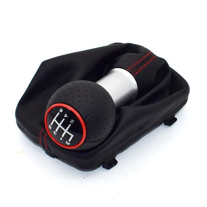 Soufflet (botte) Levier De Vitesse Cuir PU Pour Ford Focus (2005-2012) - Remplacement Cache-poussière