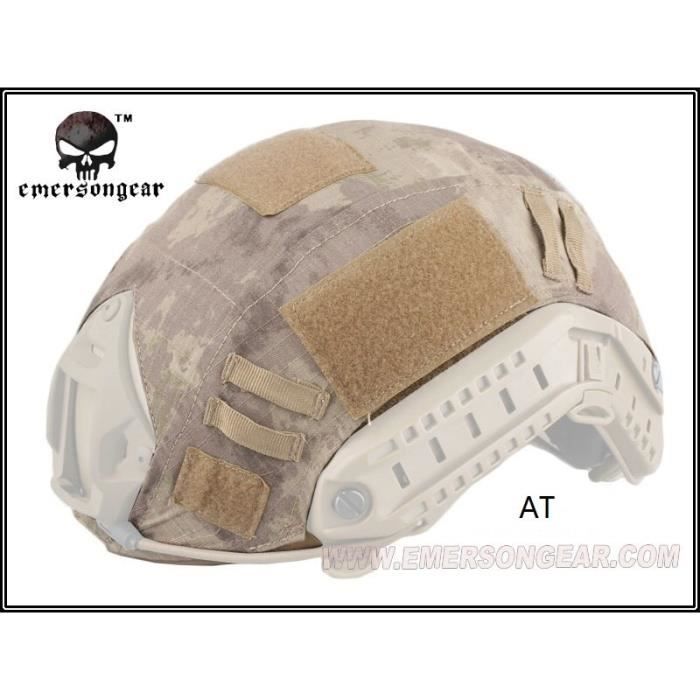 Housse De Camouflage 3D Pour Casque Tactique - Taille Unique, Nylon - Idéal Paintball & Airsoft