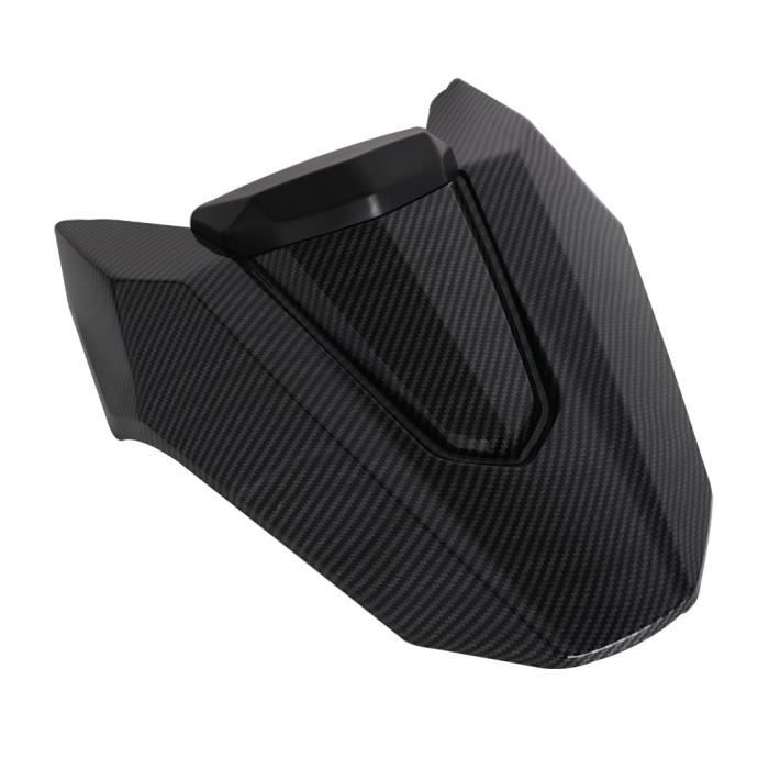 Capot Siège Arrière Moto CB650R CBR650R 2019-2023 – Carénage Passager Noir Mat-Argent