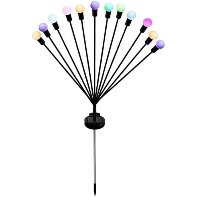 Décoration Extérieur Solaire Led Lot 5 Lampions Solaires LED - Décoration Jardin 30 Cm Blanc Lampion Fête Extérieur