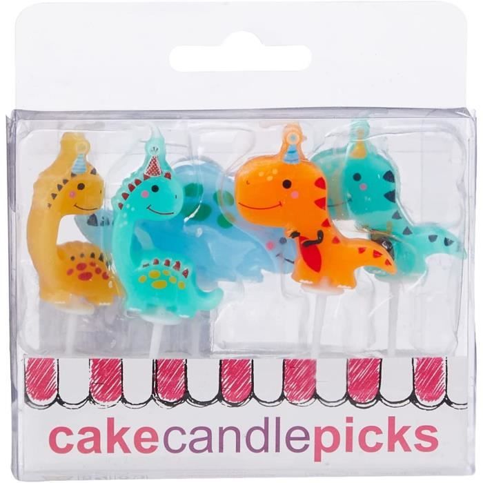 Lot De 5 Bougies D'anniversaire Daisy Multi-couleurs - Talking Tables