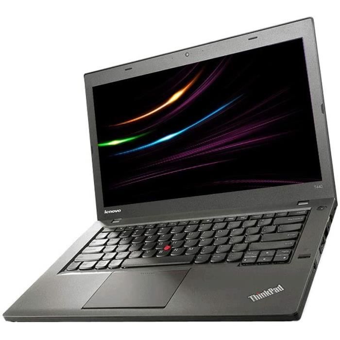 ThinkPad T440 Business Ordinateur portable Intel i5 2 x 1-9 GHz- mémoire RAM 8 Go- SSD 240 Go- écran 14\