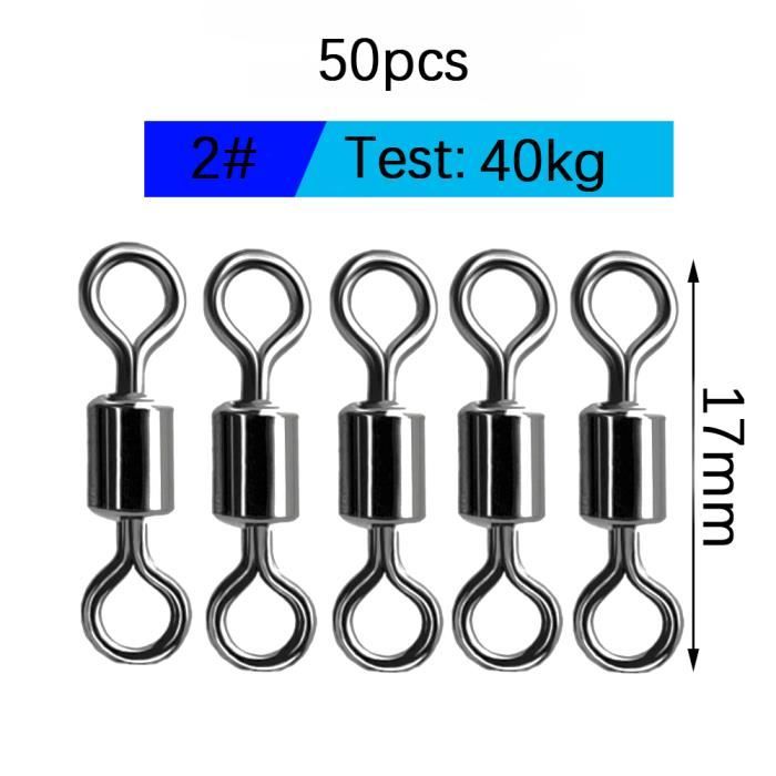 KIT COMPLET DE Pêche à La Carpe 40 Pièces Avec Clips Pivotants En