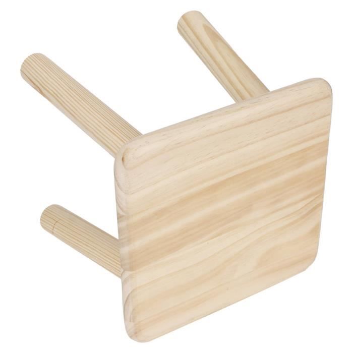 drfeify tabouret enfant tabourets en bois de ménage polyvalents mignon petit banc siège enfant tabouret de meubles de bricolage