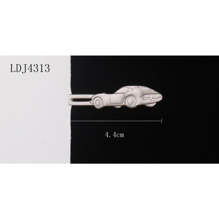 Pince à Cravate Argentée Frederick Thomas FT335 - Neuf Sous Emballage, Design Uni, 5.8 Cm