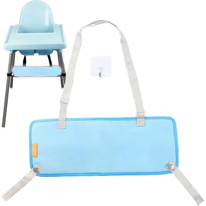Repose-pieds Réglable Pour Chaise Haute IKEA Antilop – Blanc, Antidérapant, Facile à Installer Sans Outils