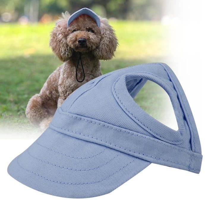 Comparer les prix de EBTOOLS Casquette pour animaux de compagnie Chapeau de Baseball Extérieur Réglable d’été de Voyage pour Chien Chat de