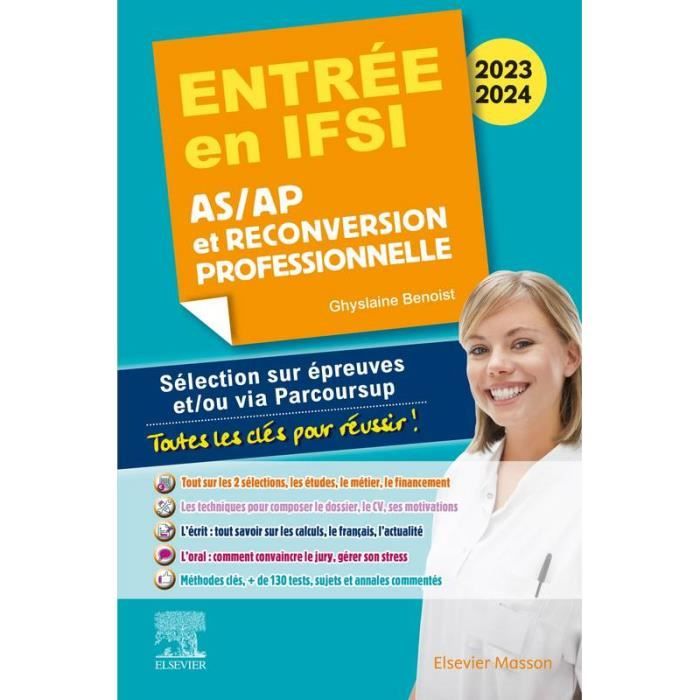 Entrée en IFSI 2023-2024 - AS-AP et reconversion professionnelle