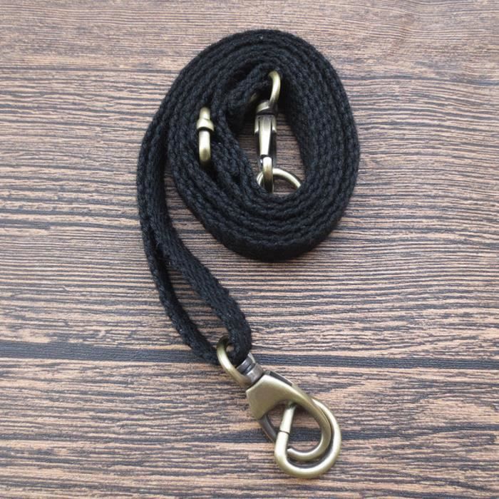 Lot De 2 Sacs à Main En Cuir Avec Sangles De 24 Pouces - Noir, Marque Uxcell, Neufs