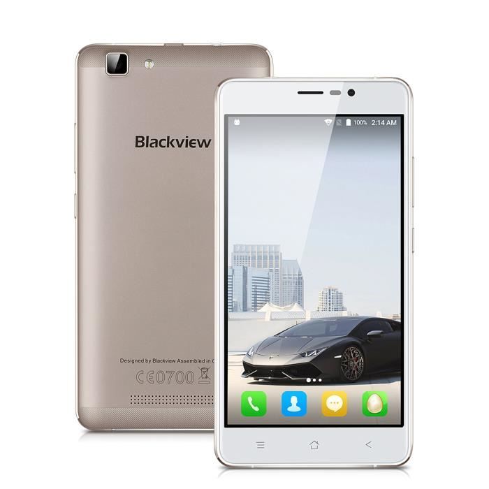 Blackview A8 Max 4G Smartphone Android 6.0 5,5" IPS HD 1280 * 720pixel ...