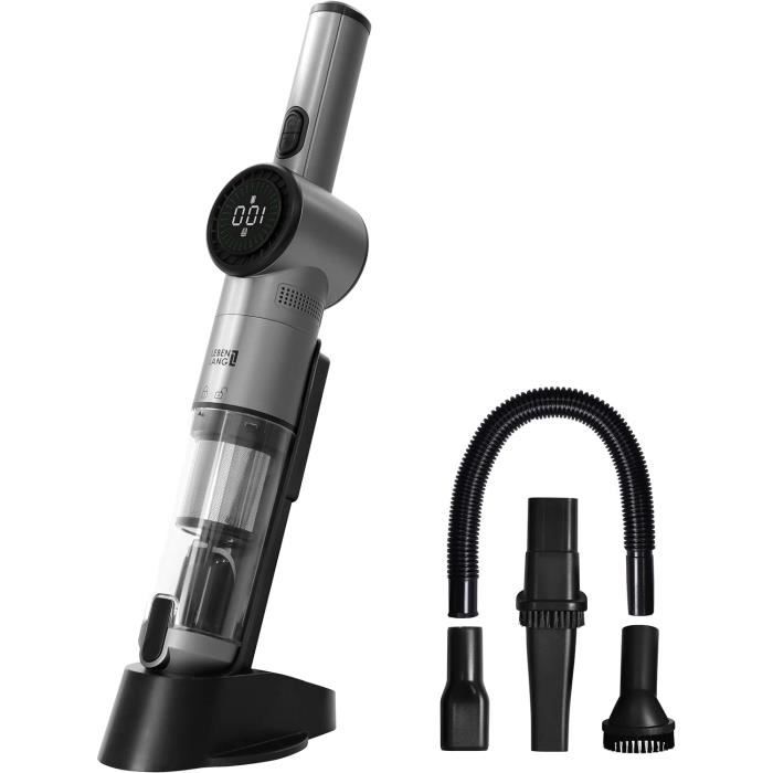 Aspirateur à Main SmartAI 17000Pa - Sans Fil 30min Autonomie | Pour Voiture, Maison, Poils D'Animaux | Type-C