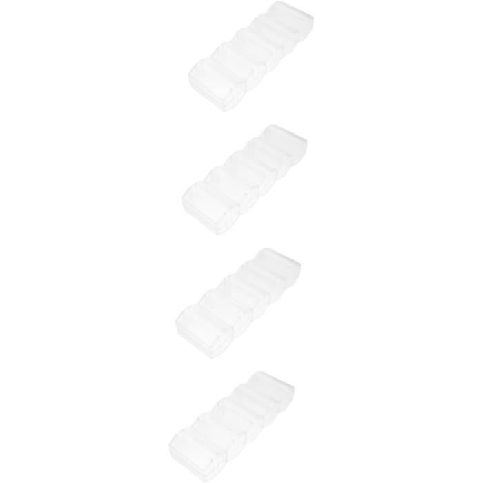 5 Boîtiers Transparents Empilables Pour Jetons De Poker – Rangez Vos Jetons Comme Un Pro !